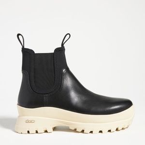 LOEFFLER RANDALL Tara Platform Rubber Chelsea Boots